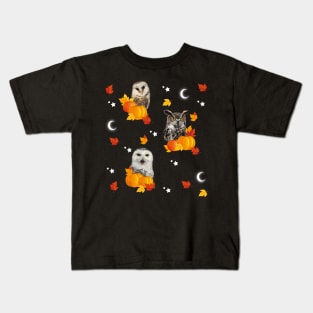 Owls halloween Kids T-Shirt